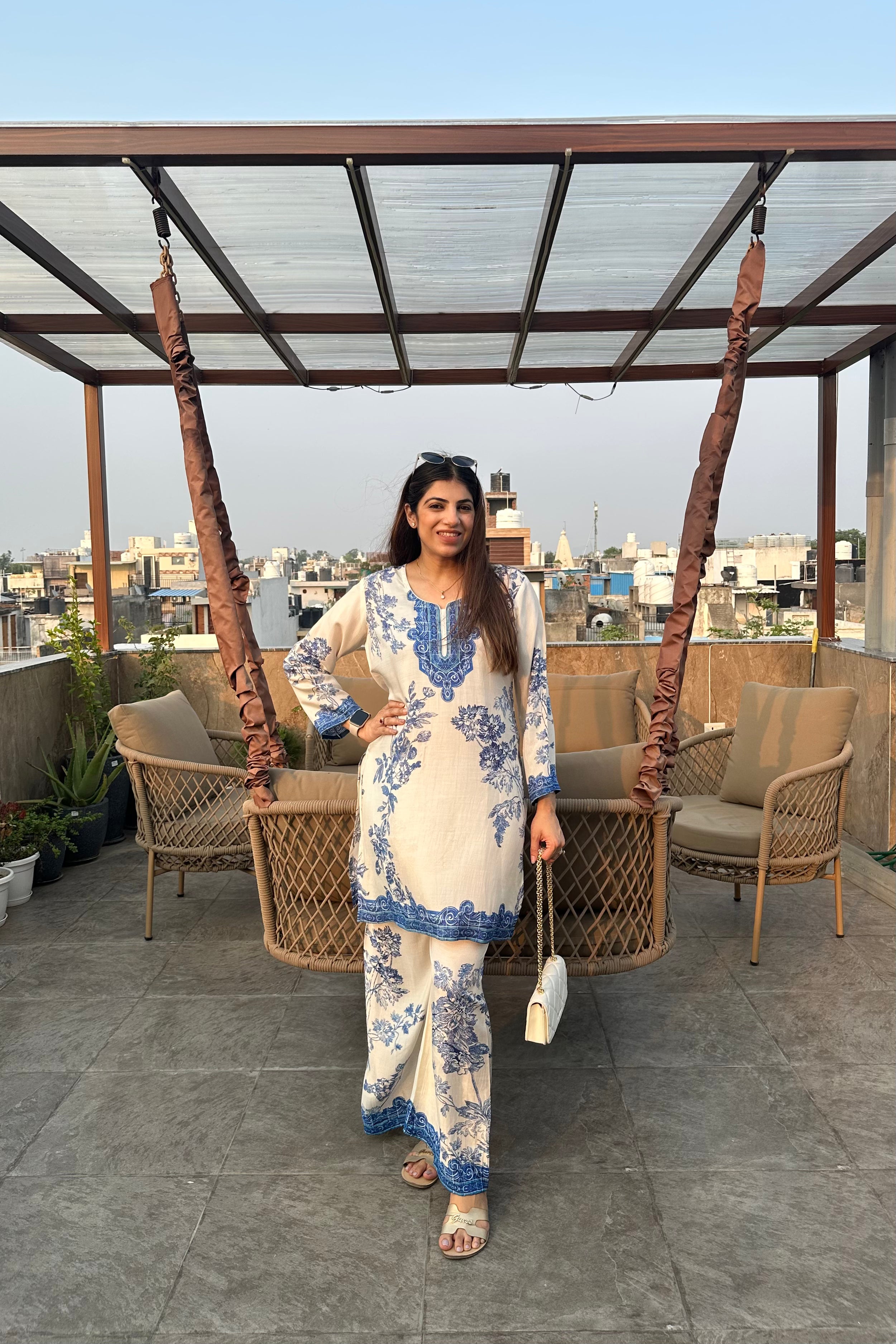 2pc Muslin-Cotton Co-ord Set