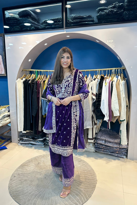 3pc Partywear Pakistani Suit