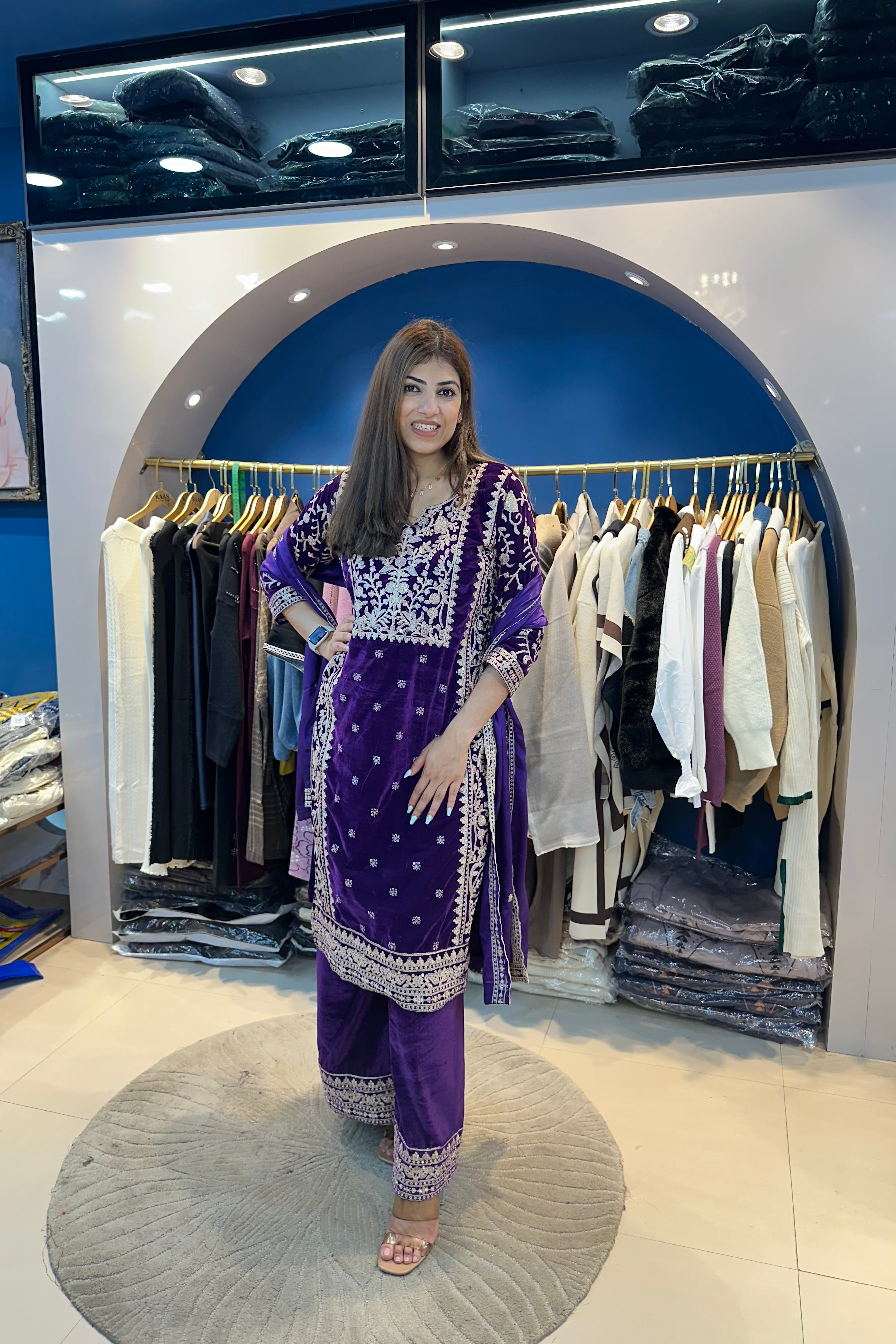 3pc Partywear Pakistani Suit