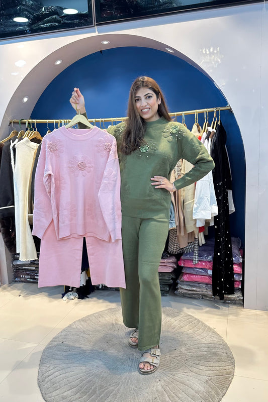 2pc Woolen Co-ord Set