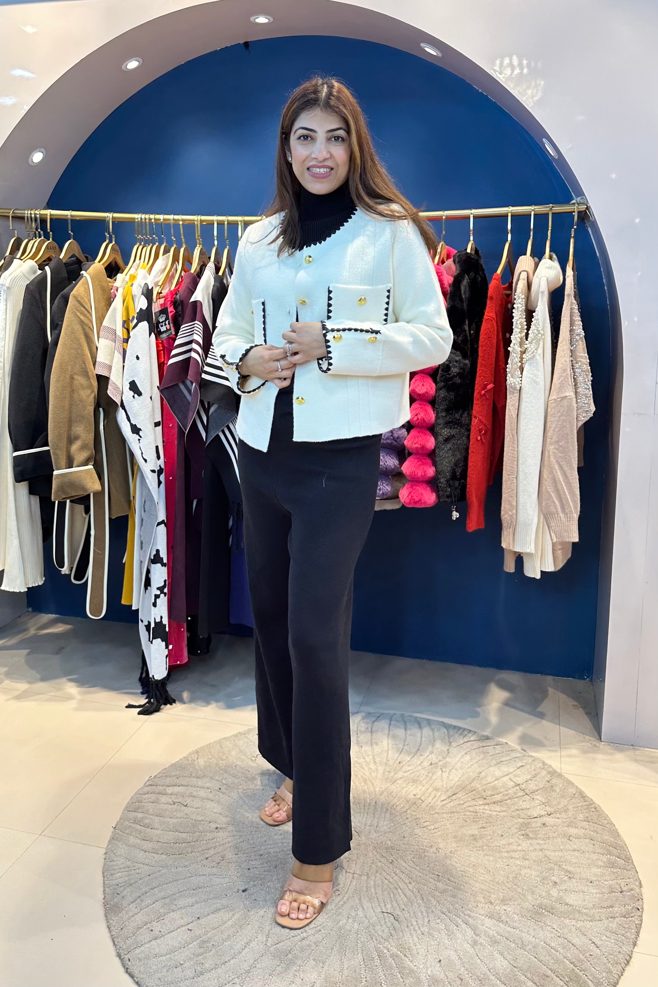 Woolen Cardigan Sweater