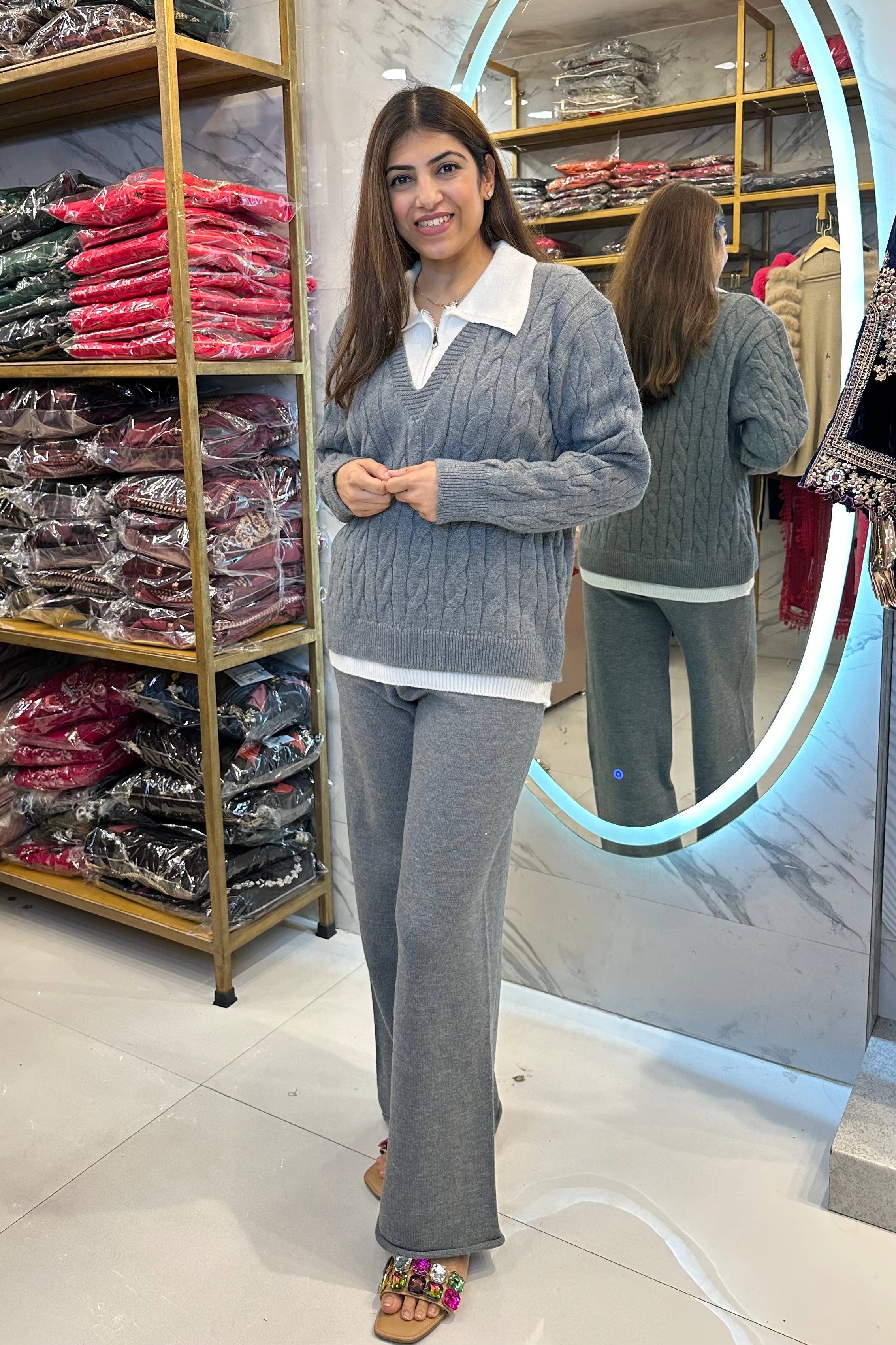 2pc Woolen Co-ord Set