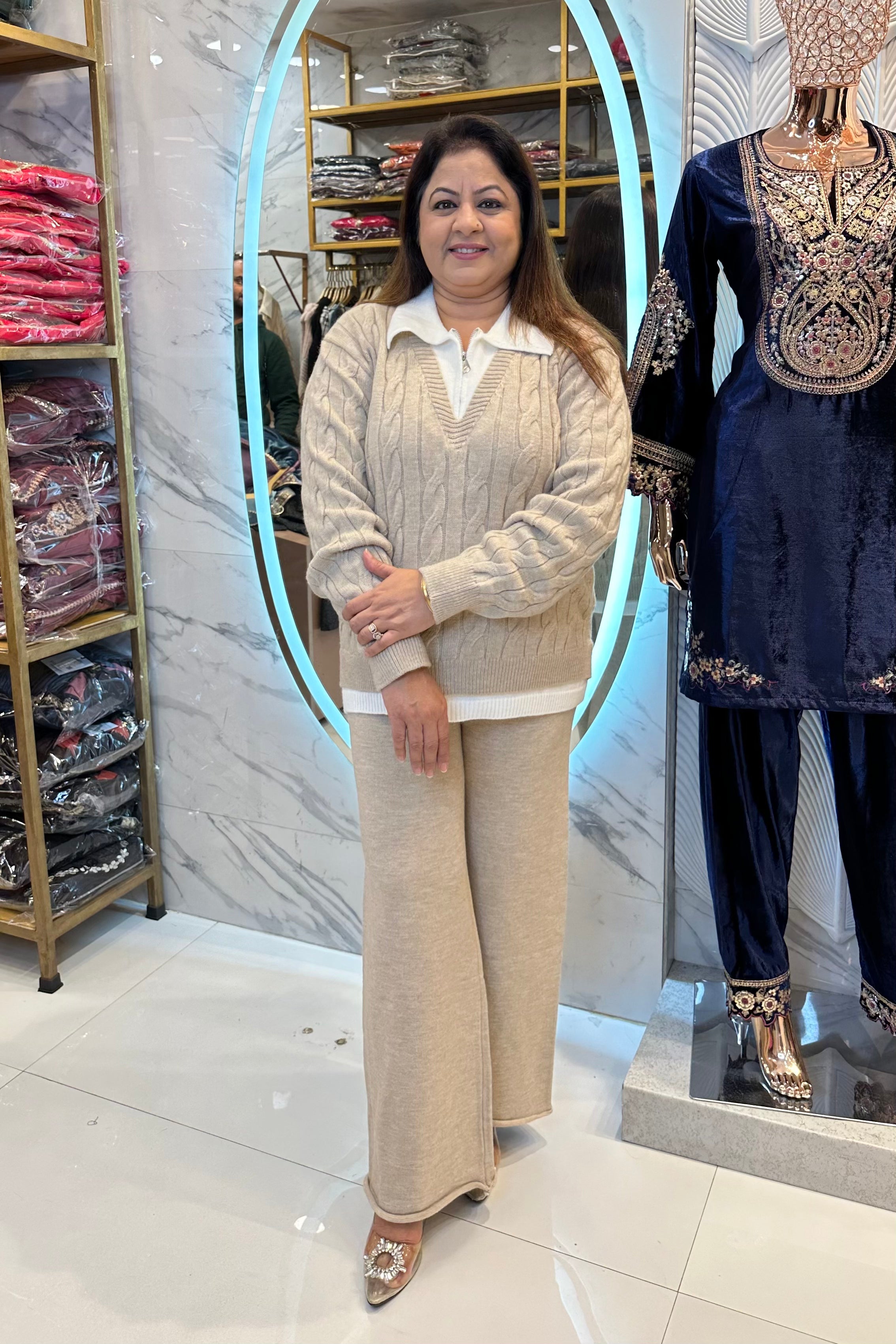 2pc Woolen Co-ord Set