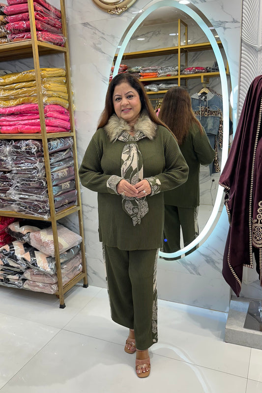 2pc Woolen Co-ord Set