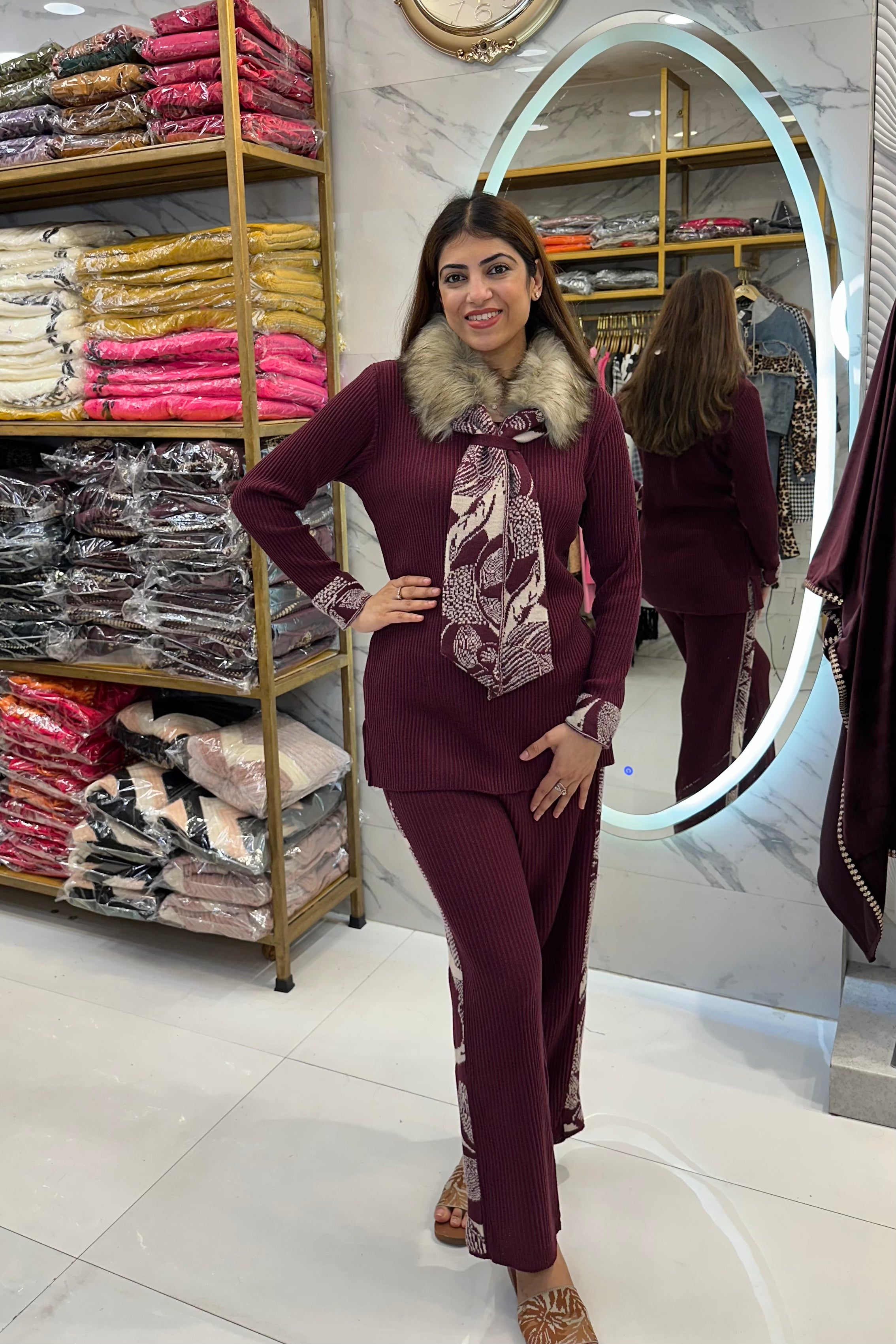 2pc Woolen Co-ord Set