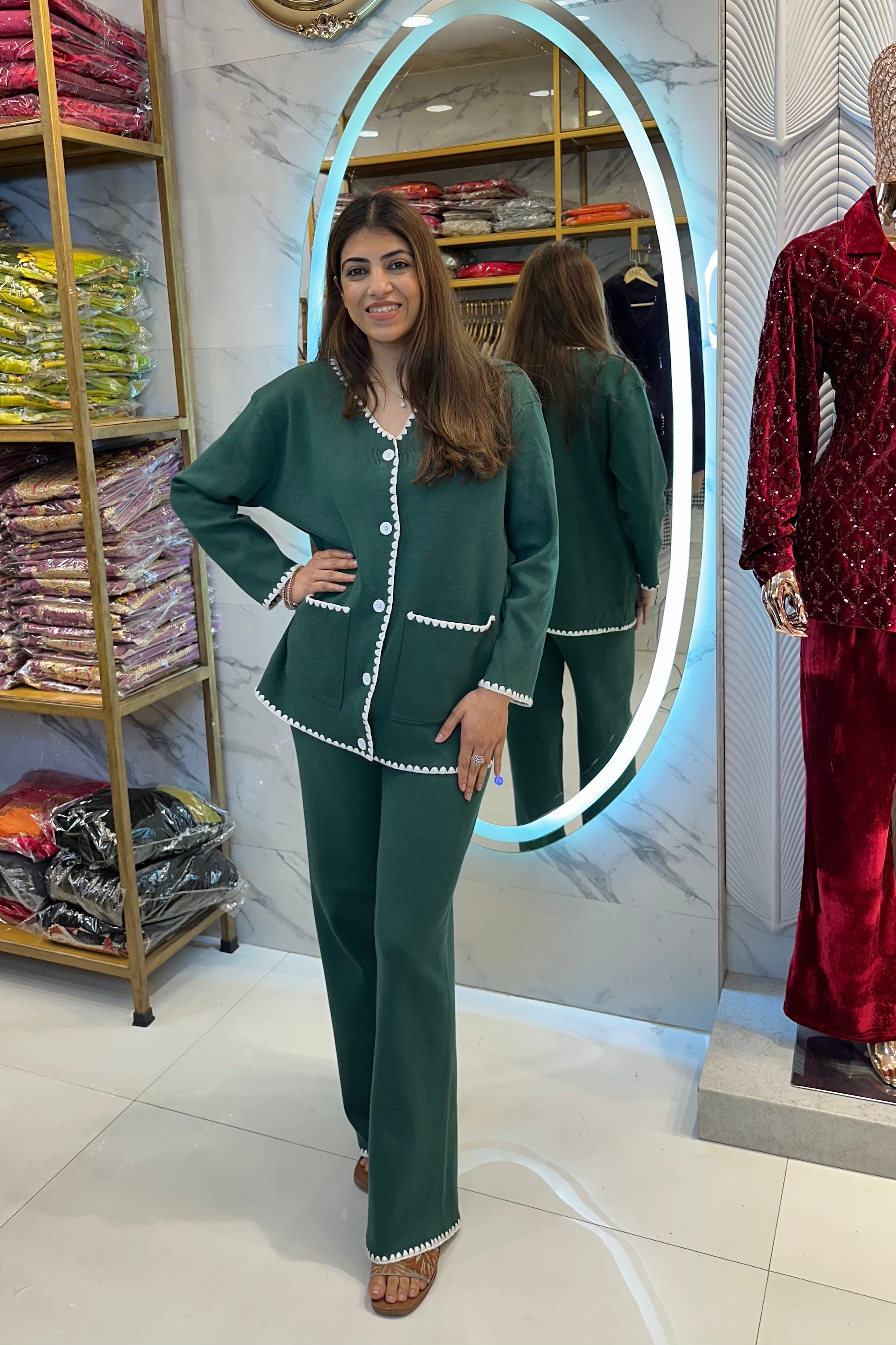 2pc Woolen Co-ord Set