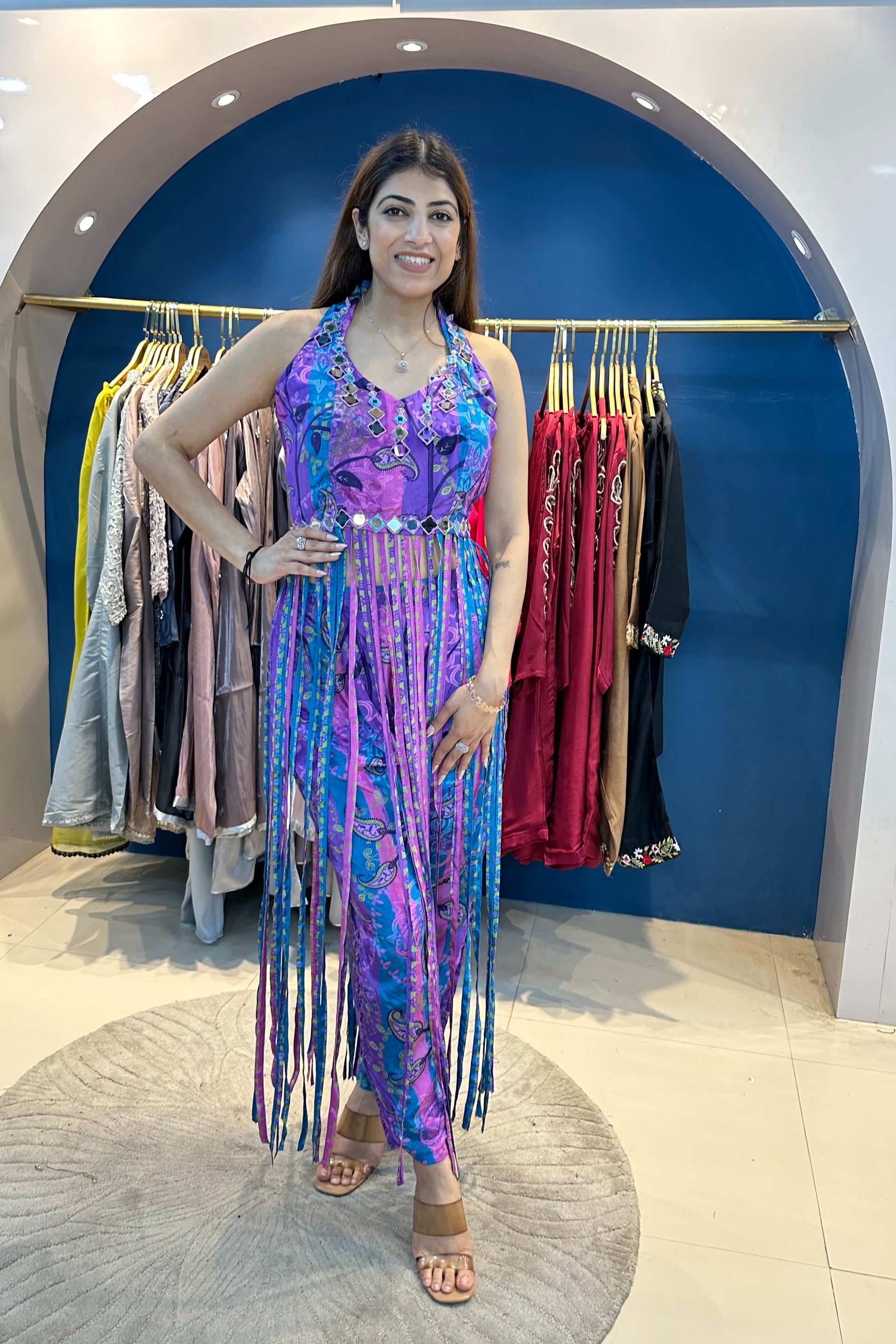 2pc Partywear Carnival Dress – Raas by Riya