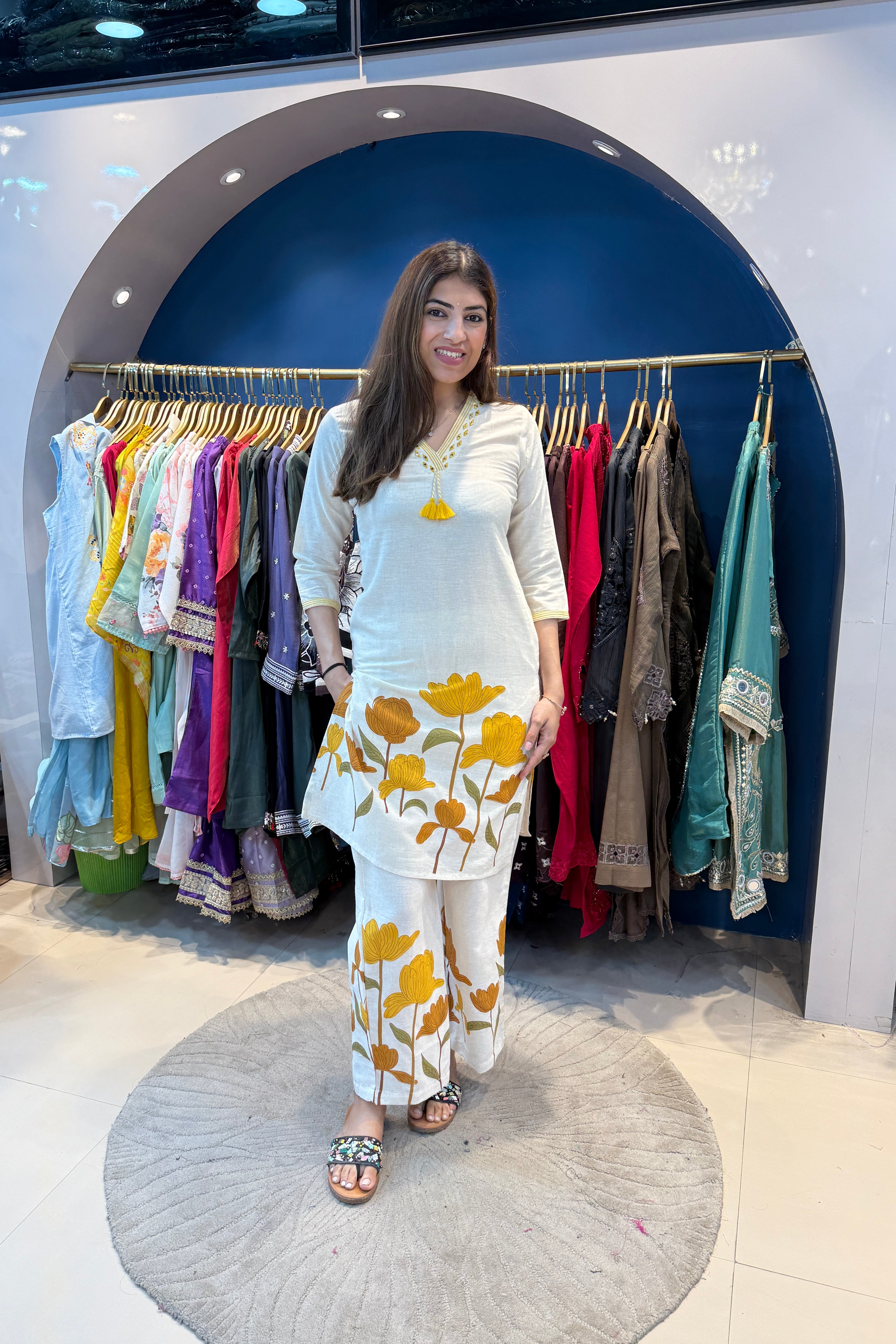 2pc Khadi Cotton Co-ord Set