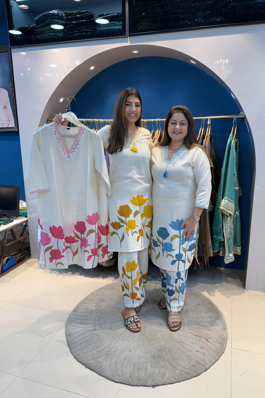 2pc Khadi Cotton Co-ord Set