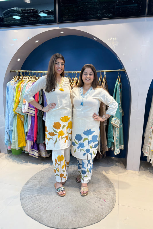 2pc Khadi Cotton Co-ord Set