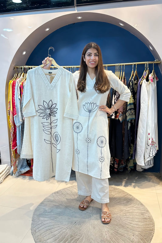 2pc Cotton Kurta Set