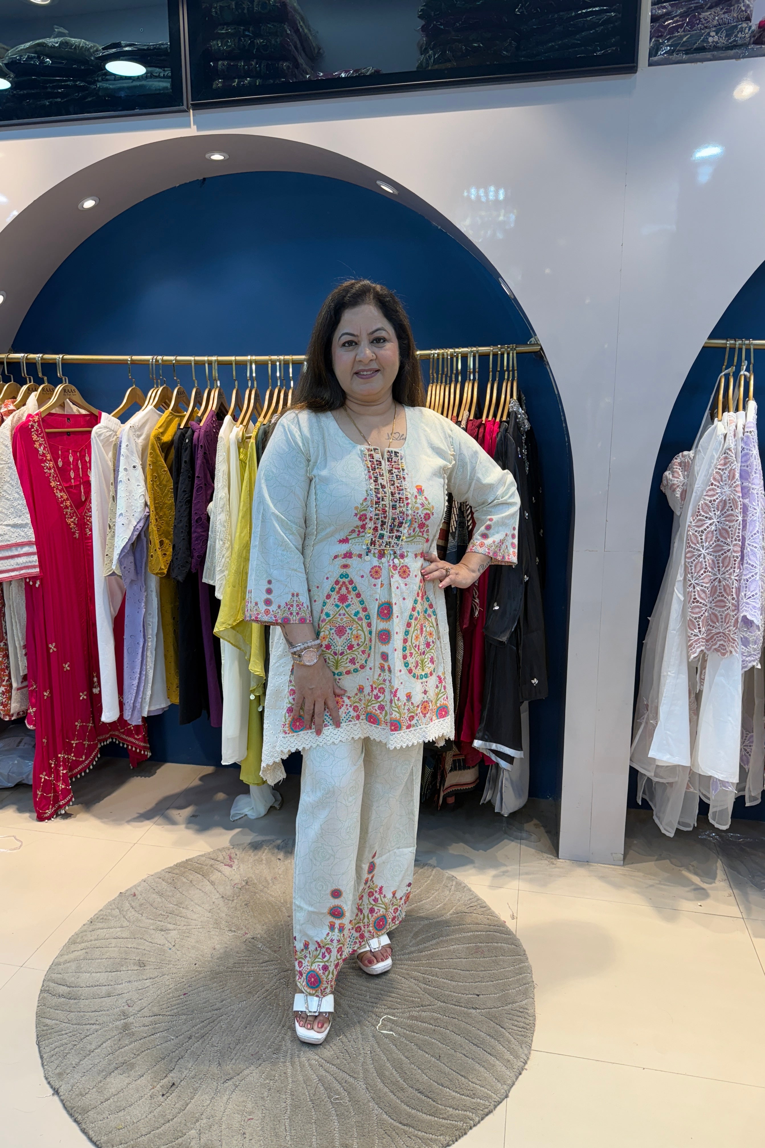 2pc Kora Cotton Digital Print Co-ord Set