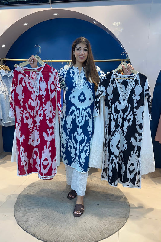 3pc Cotton Printed Suit With Printed Dupatta