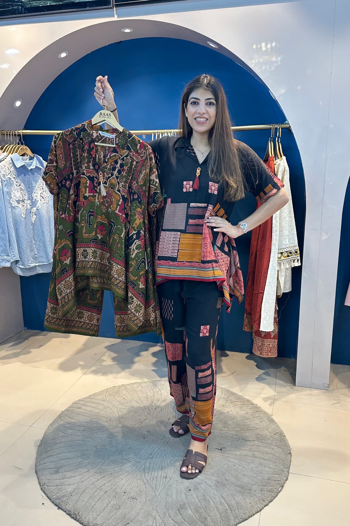 2pc Cotton Printed Co-ord Set