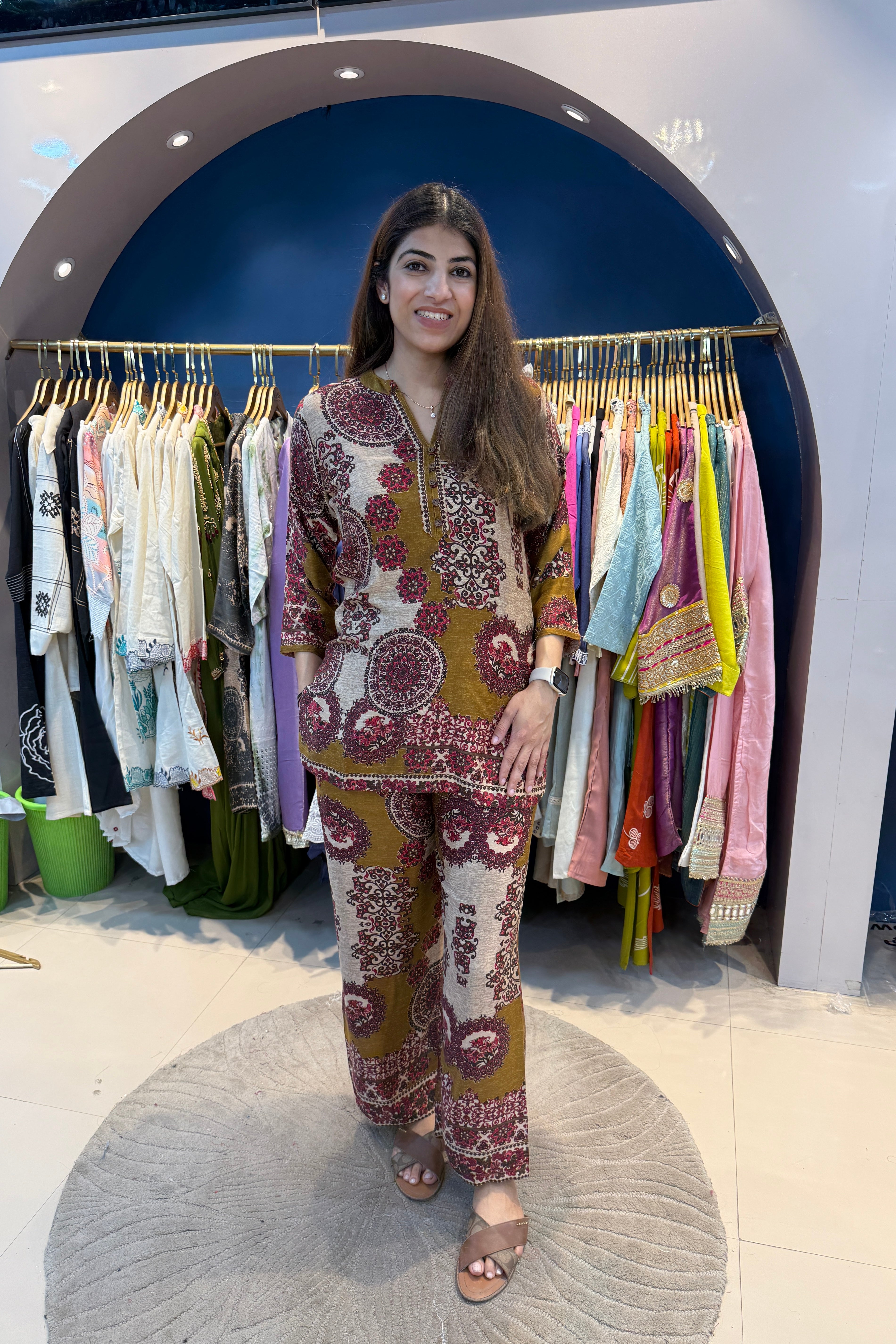 2pc Mull-Cotton Co-ord Set