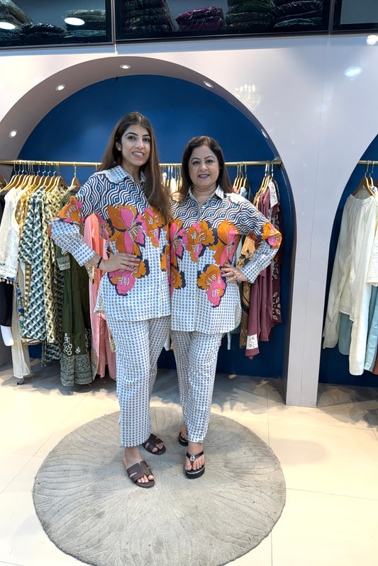 2pc Cotton Printed Co-ord Set