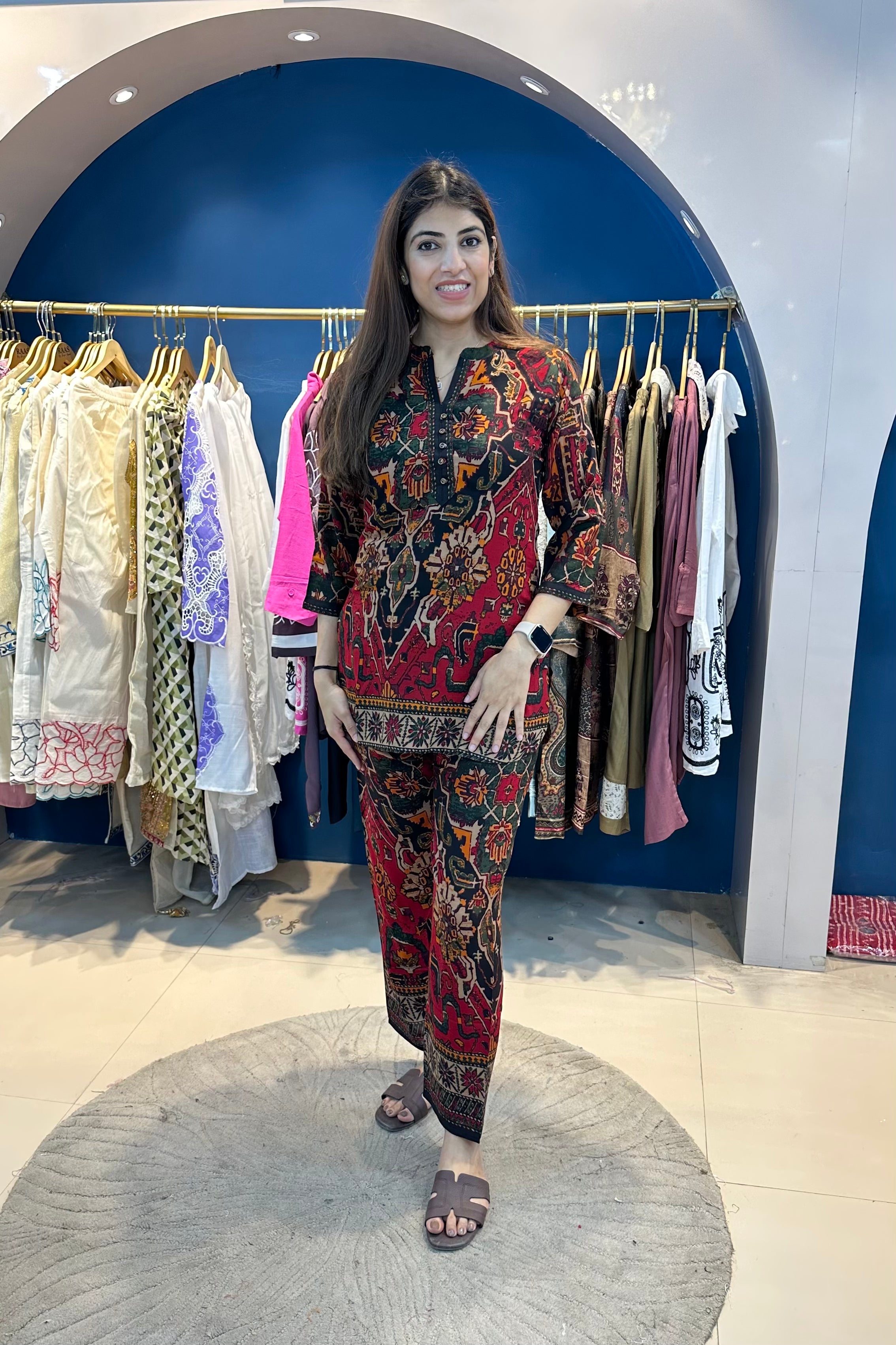 2pc Mull-Cotton Co-ord Set
