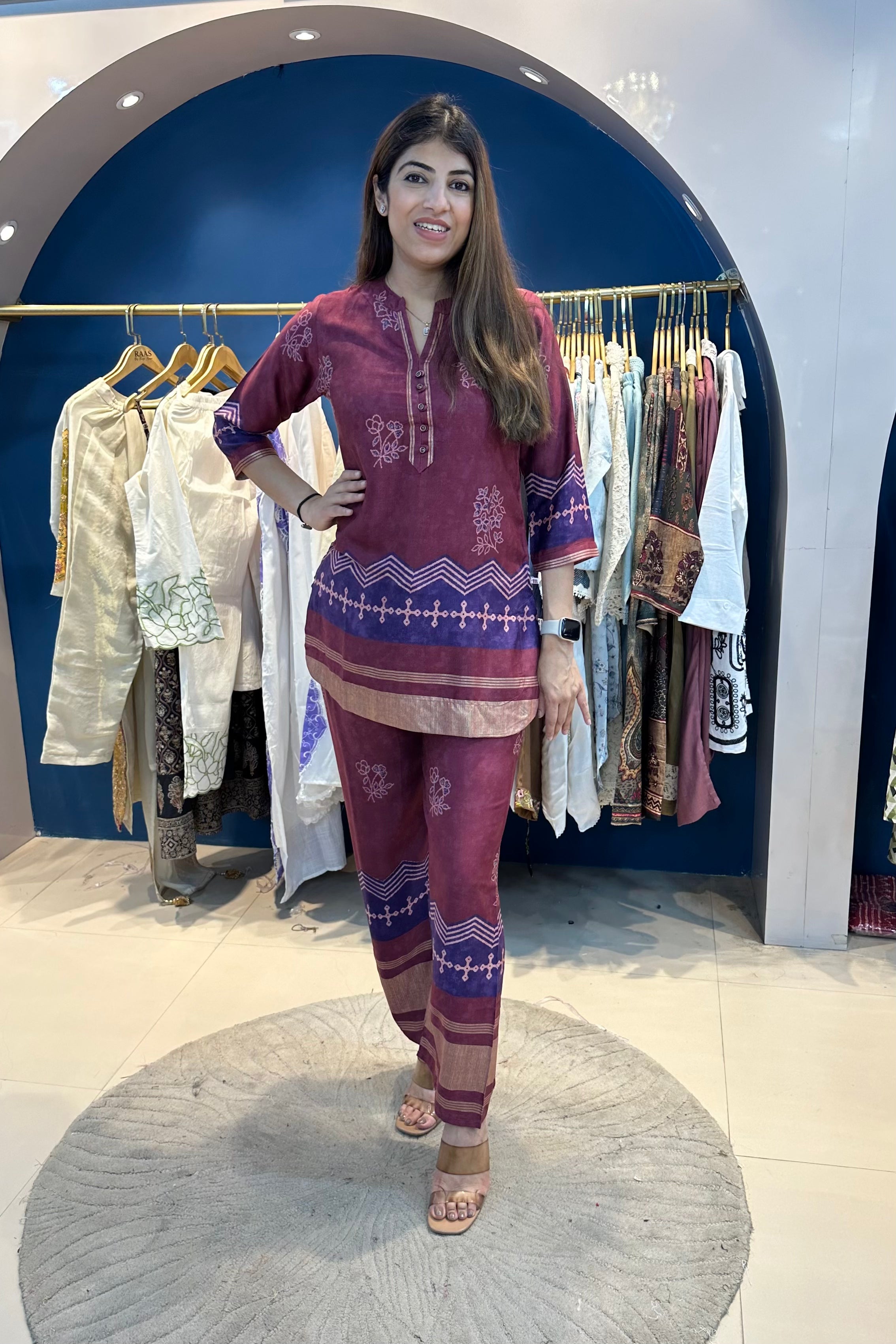 2pc Mull-Cotton Co-ord Set