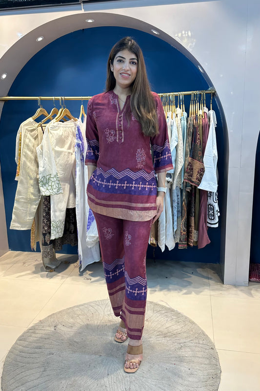 2pc Mull-Cotton Co-ord Set