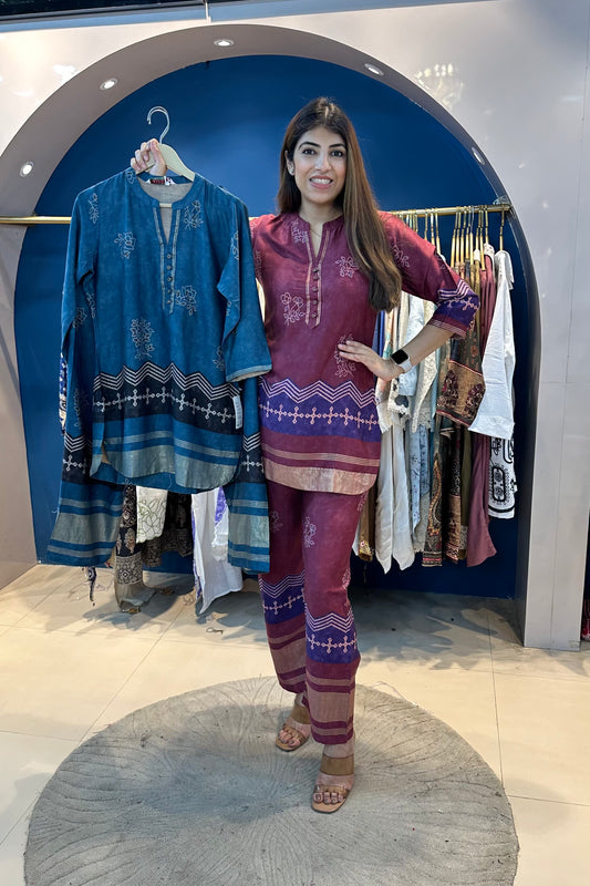 2pc Mull-Cotton Co-ord Set