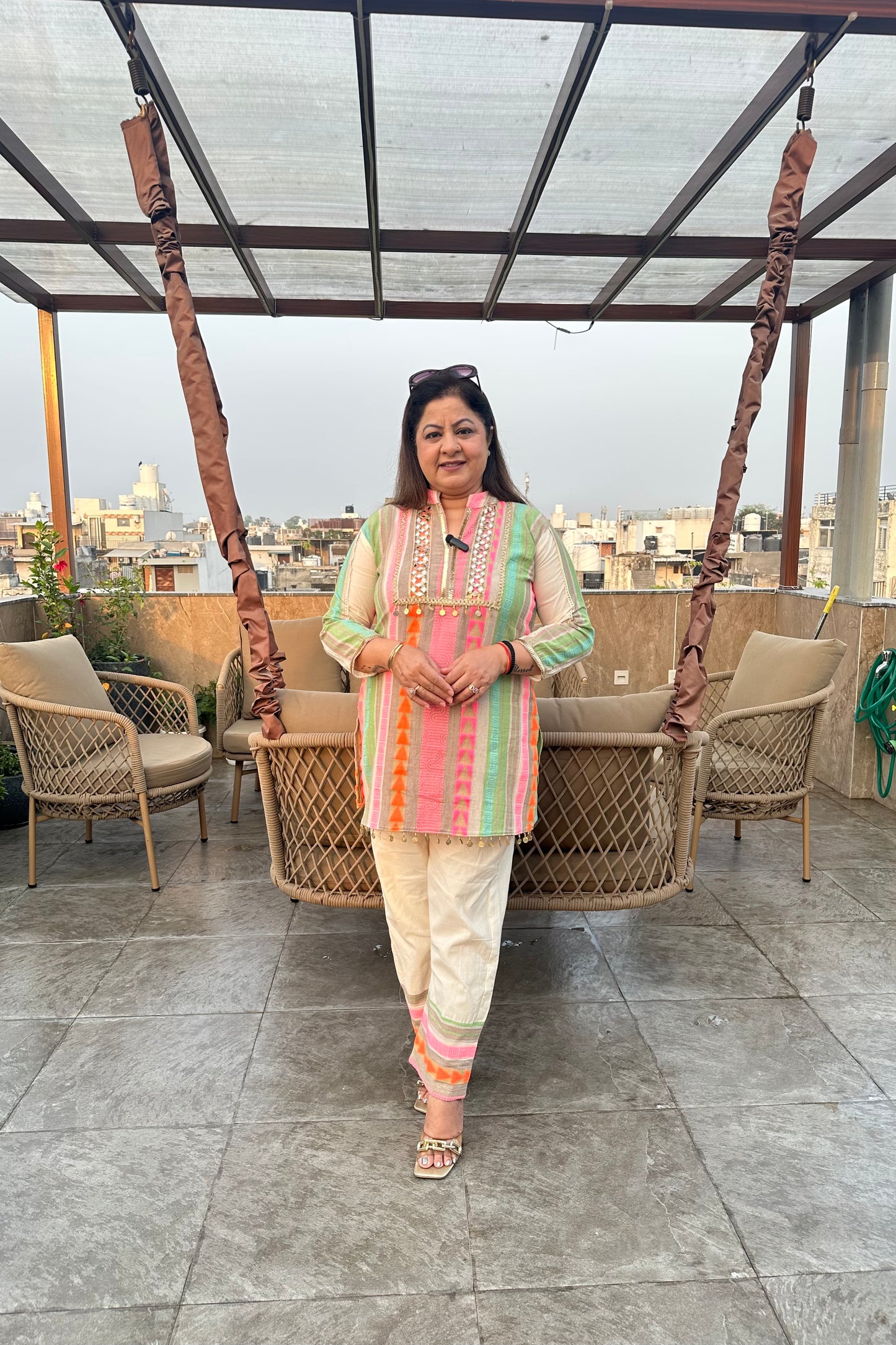 2pc Cotton-Handloom Pakistani Co-ord Set