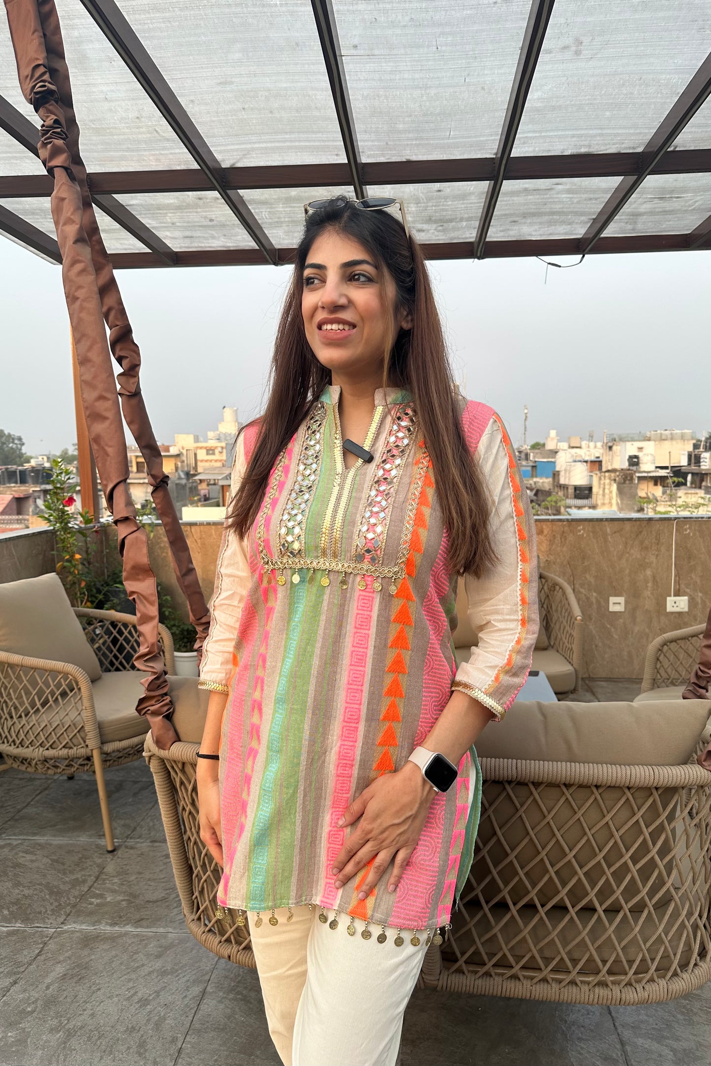 2pc Cotton-Handloom Pakistani Co-ord Set