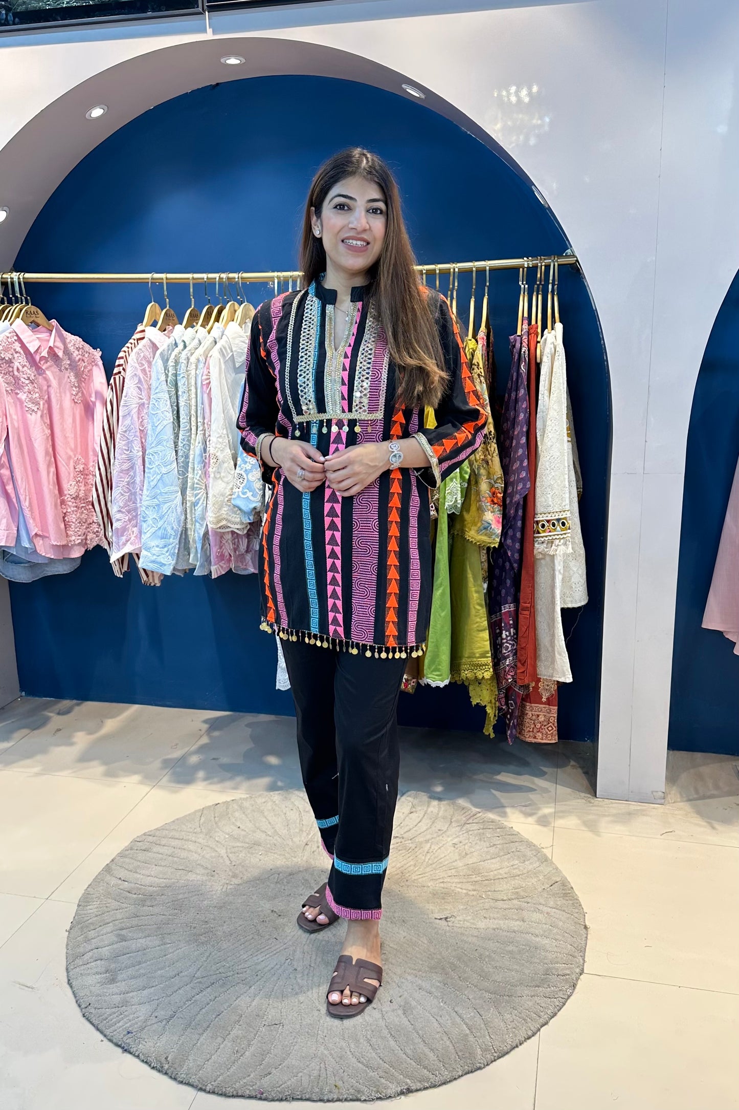 2pc Cotton-Handloom Pakistani Co-ord Set