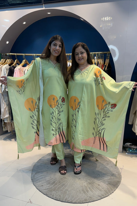 3pc Cotton Printed Suit With Printed Dupatta