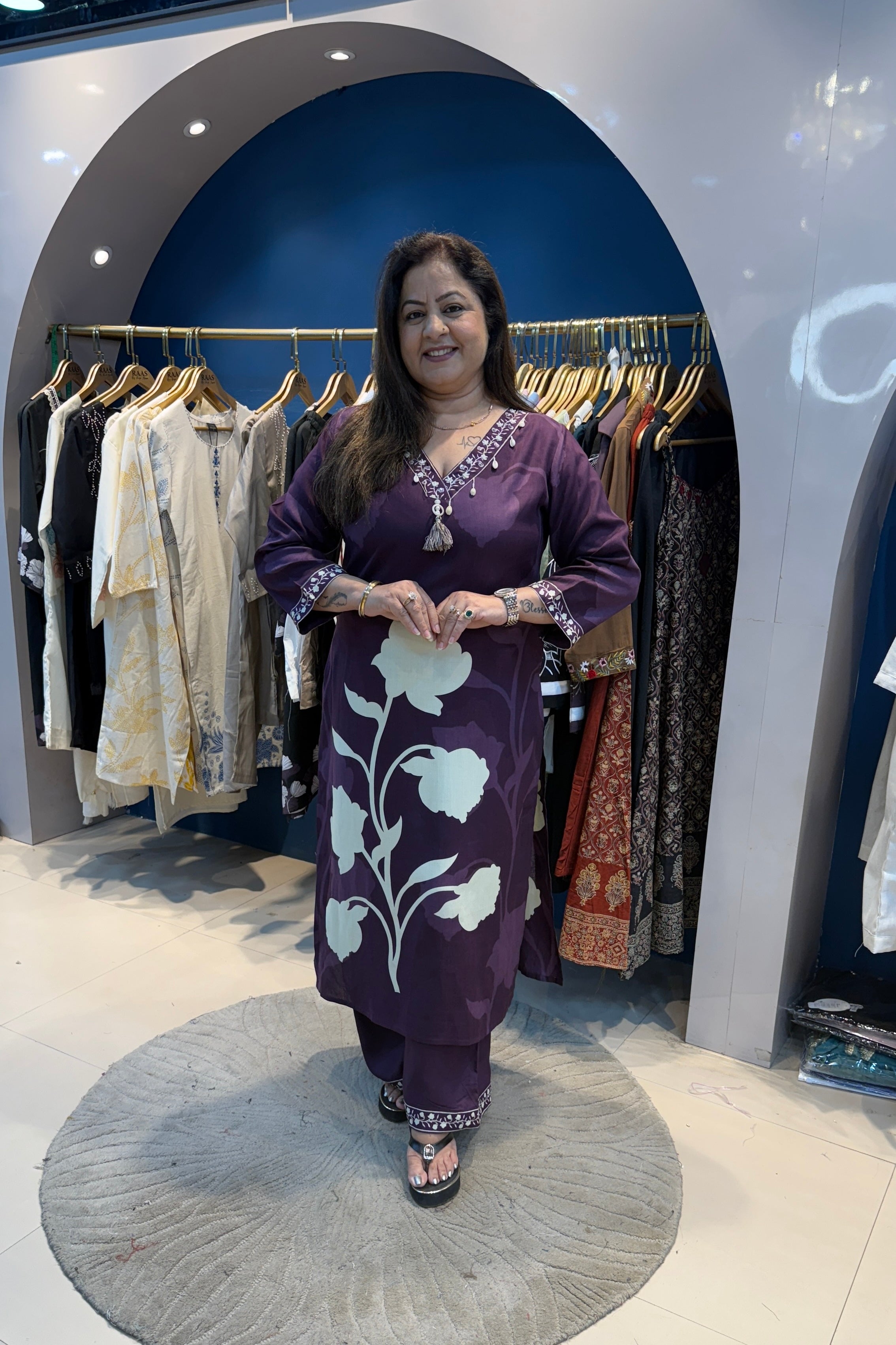 2pc Cotton Printed Co-ord Set