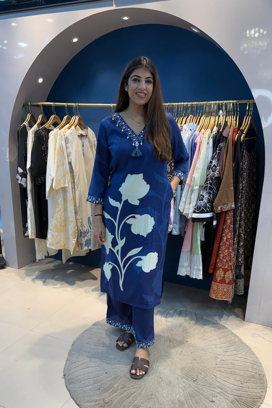 2pc Cotton Printed Co-ord Set