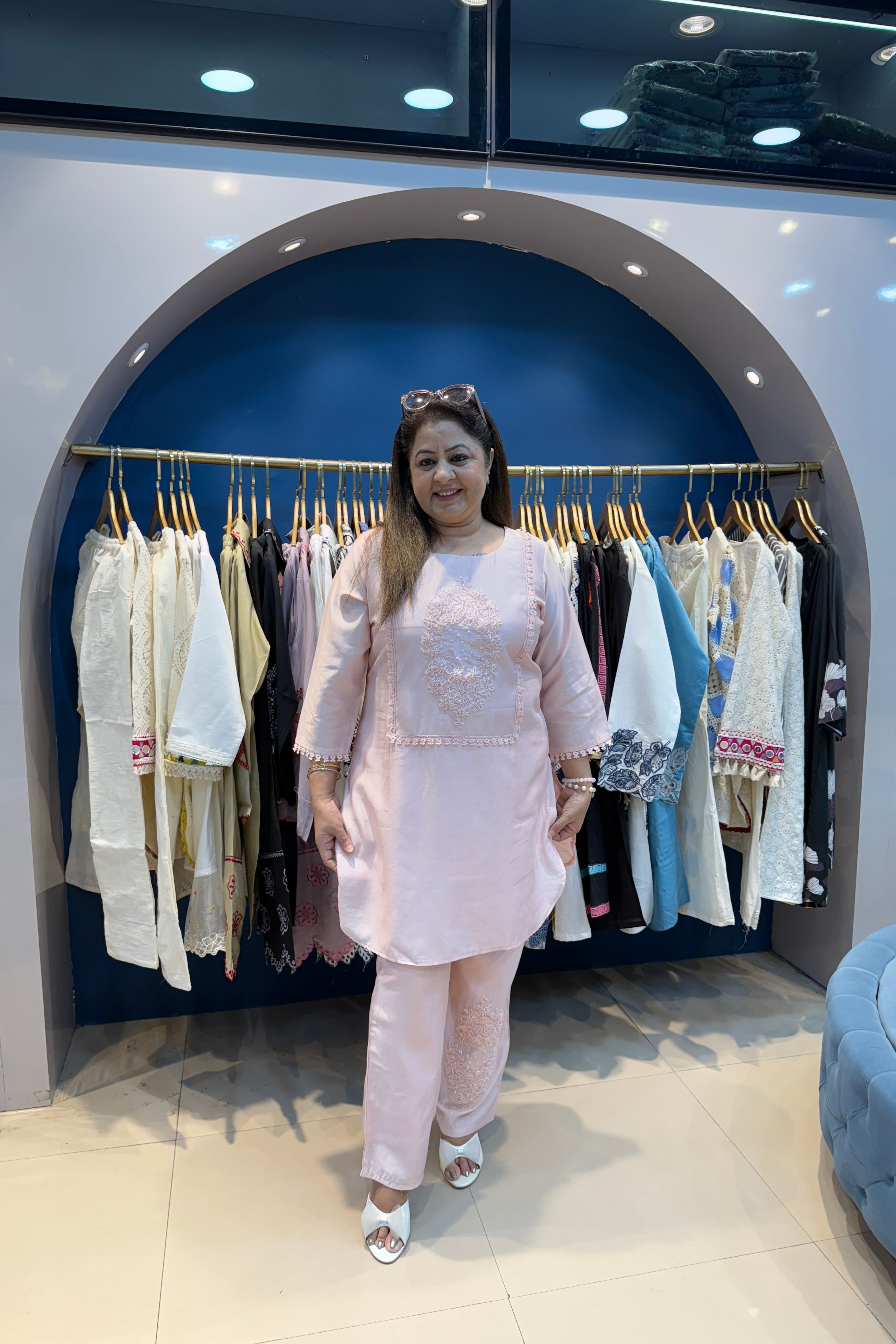 2pc Cotton-Muslin Co-ord Set