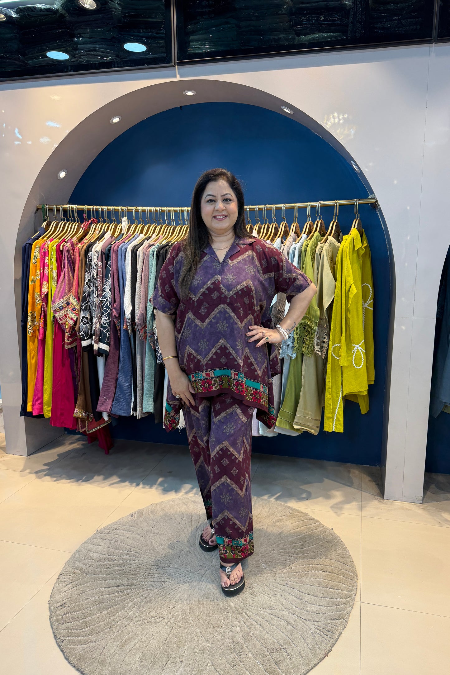 2pc Cotton Printed Co-ord Set