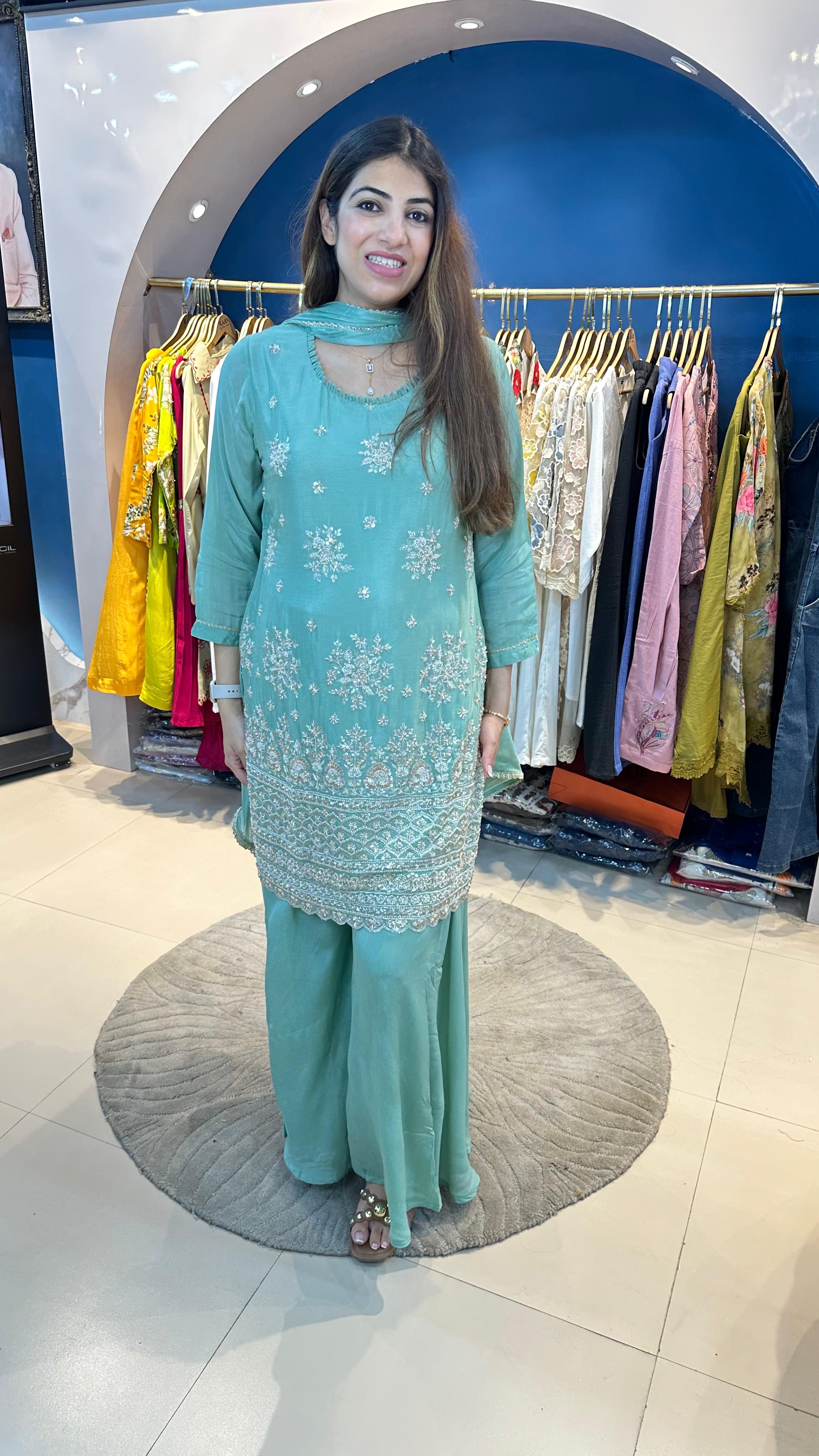 3 pc partywear suit