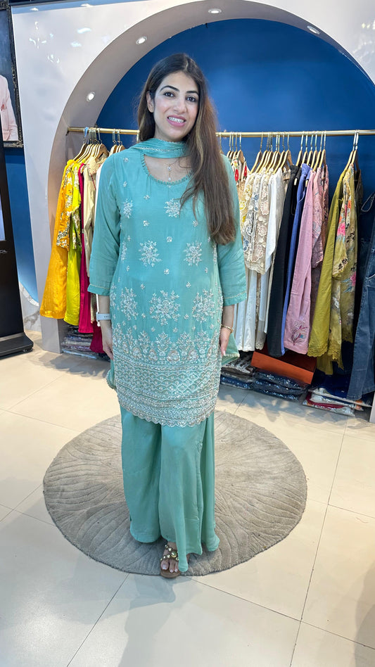 3 pc partywear suit