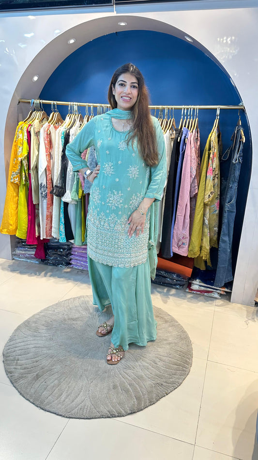 3 pc partywear suit