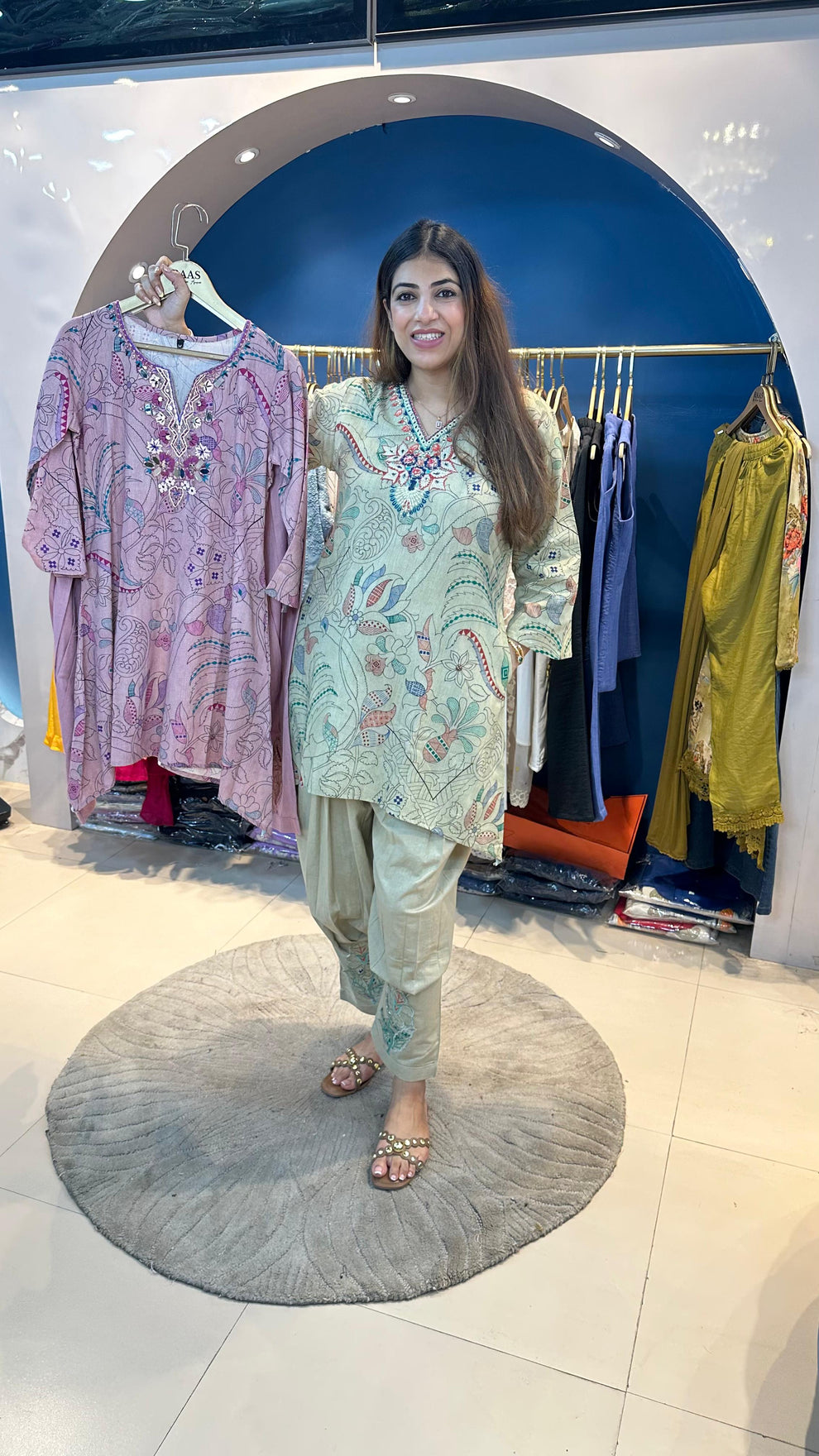 Cotton 2 pc set – Raas by Riya