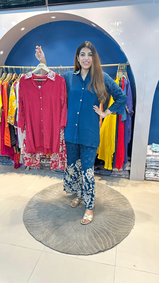 Chinon 2 pc Set with Embroidery