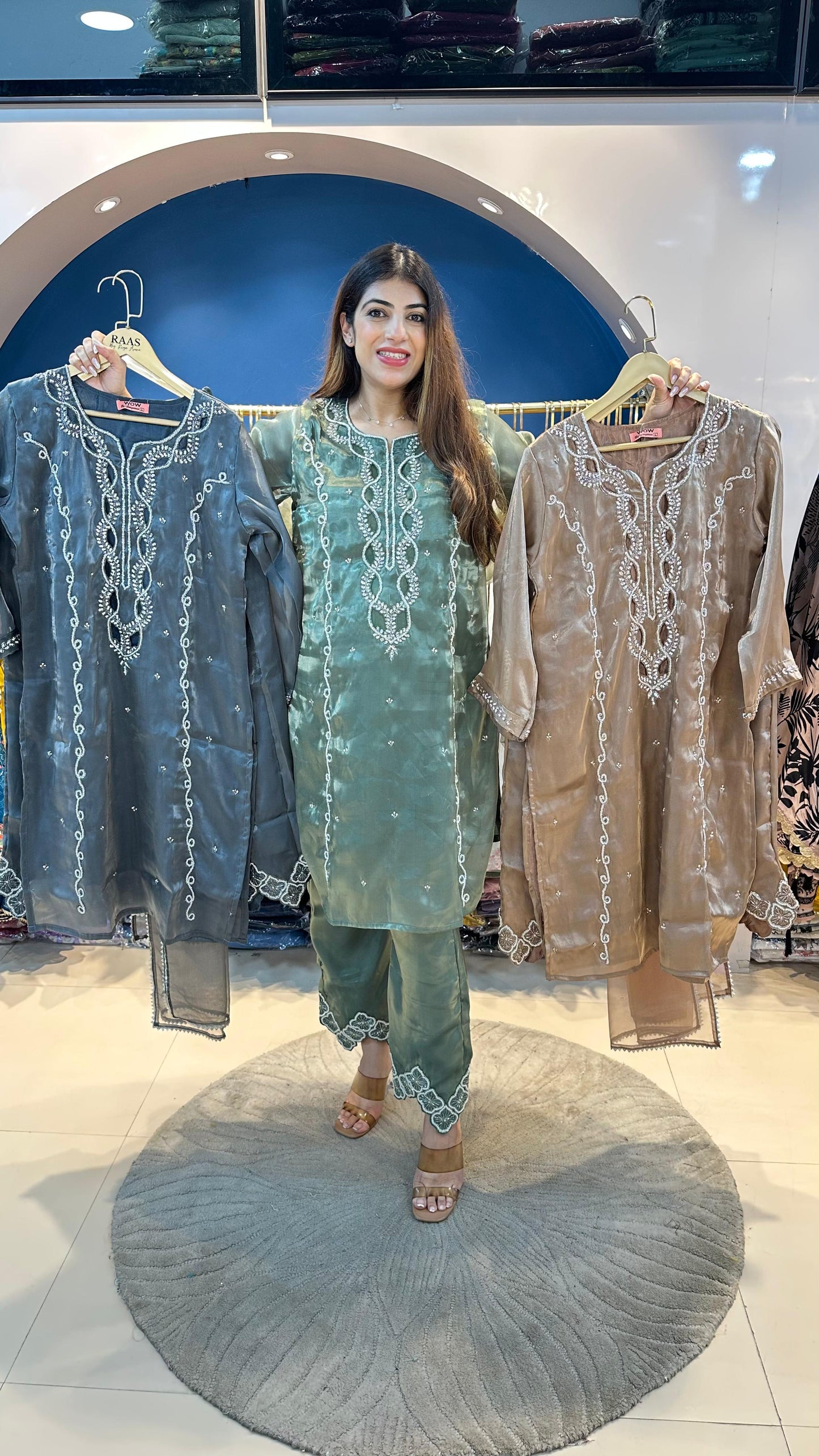 Jimmy Choo 3pc Suit with Complete Handwork