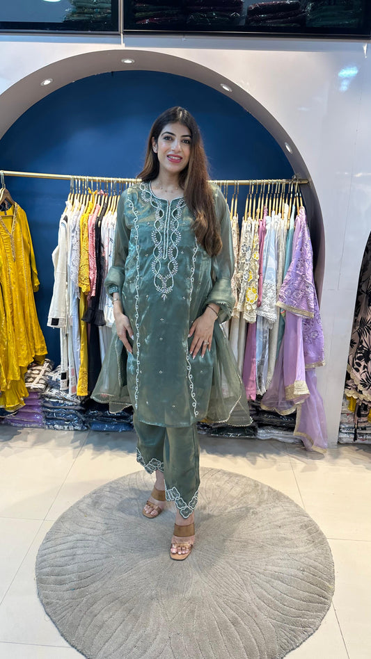Jimmy Choo 3pc Suit with Complete Handwork