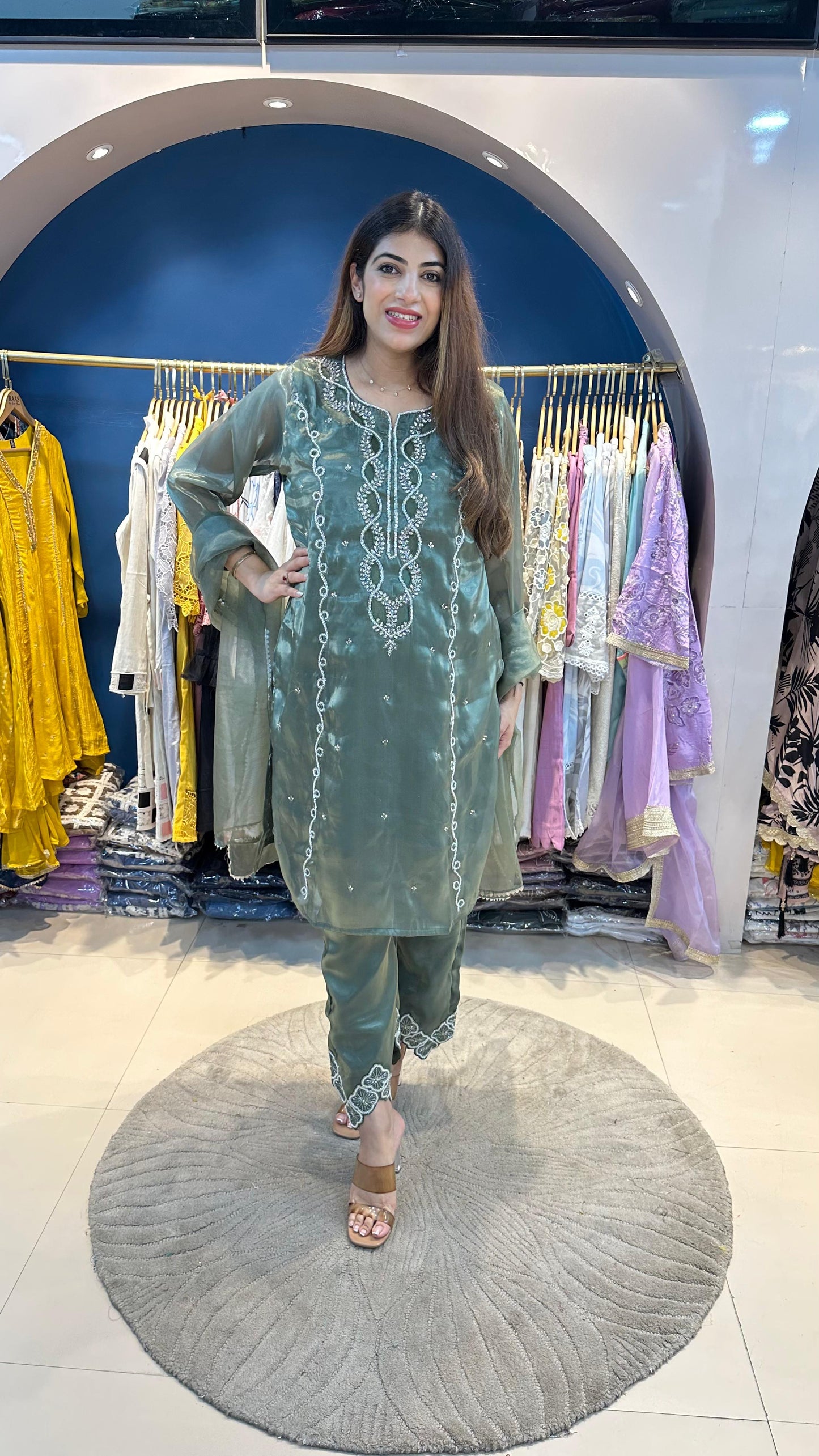 Jimmy Choo 3pc Suit with Complete Handwork