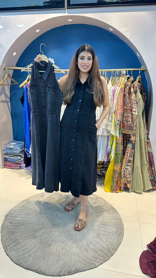Stretchable Denim Dress
