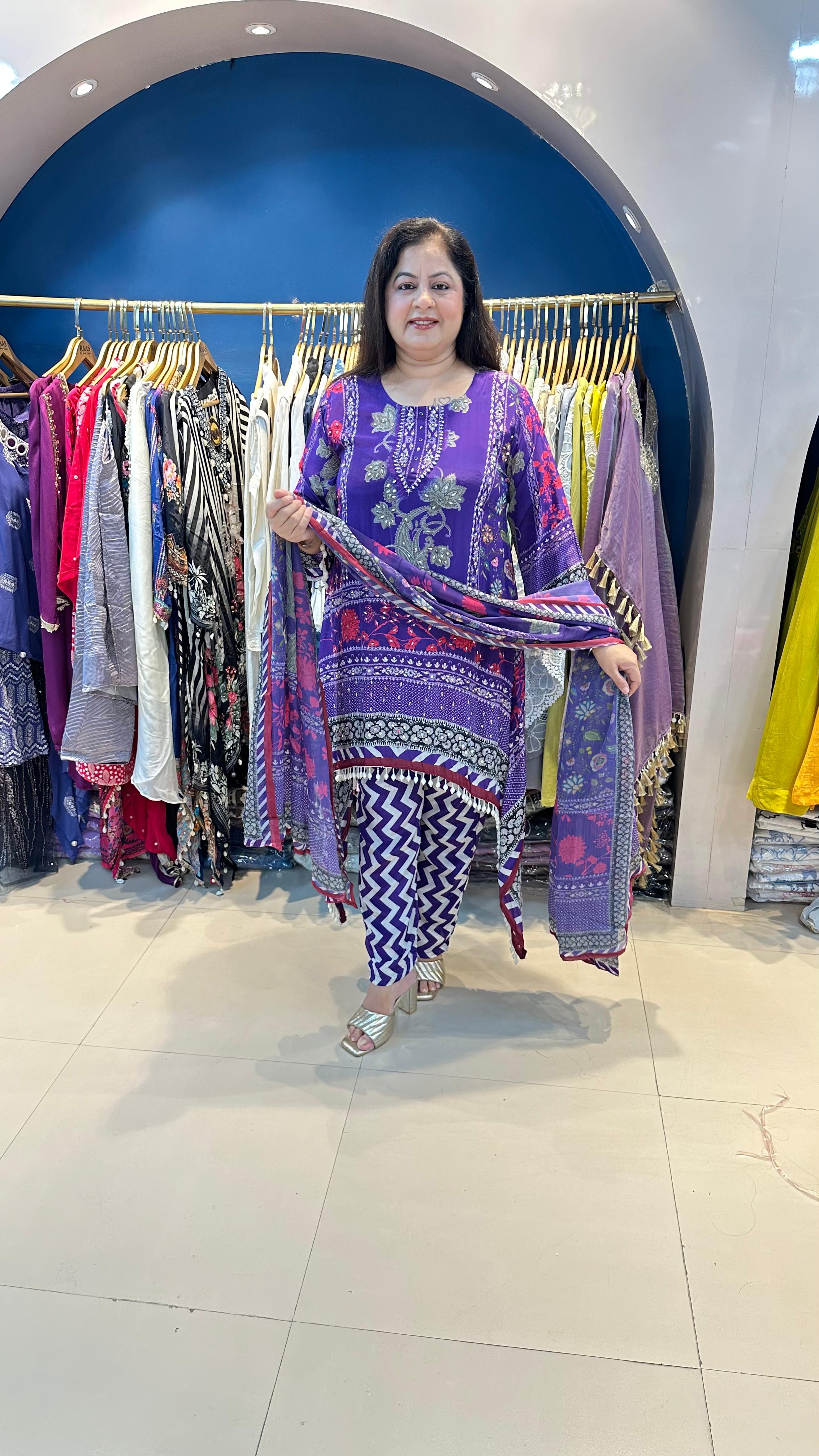 Digital Crepe 3pc Set