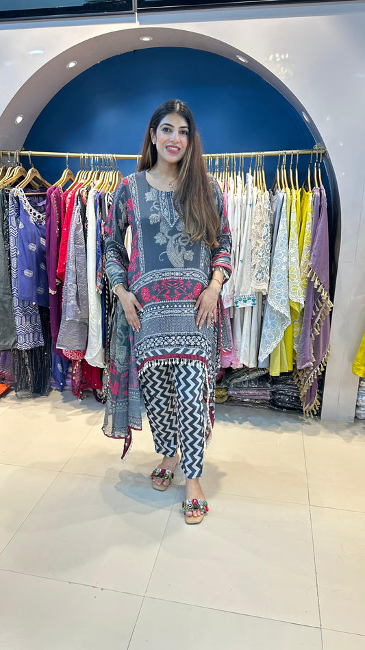 Digital Crepe 3pc Set
