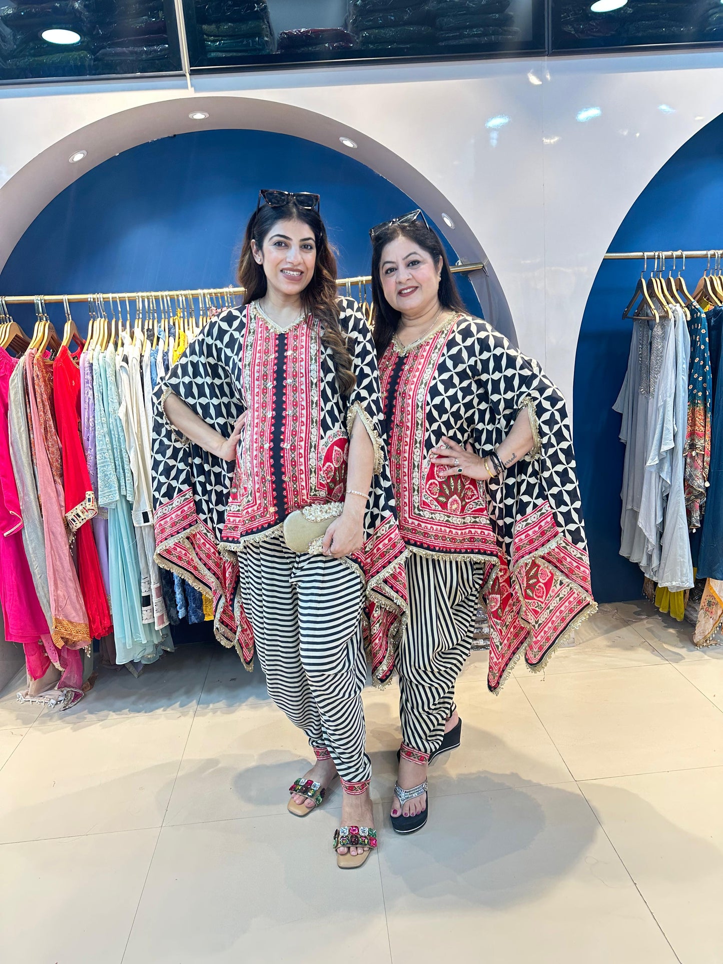 Pure Digital Crepe Dhoti with Kaftan