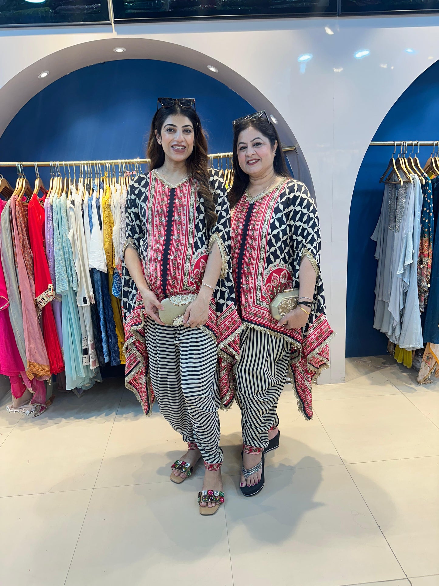 Pure Digital Crepe Dhoti with Kaftan