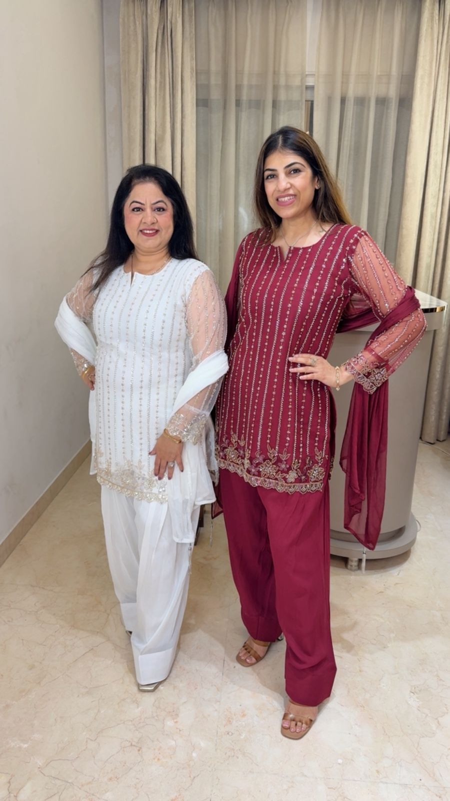 Imported korean net farshi salwar suit 3 pcs suit