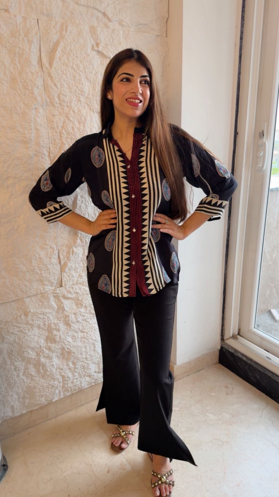 Affordable digital crepe shirts