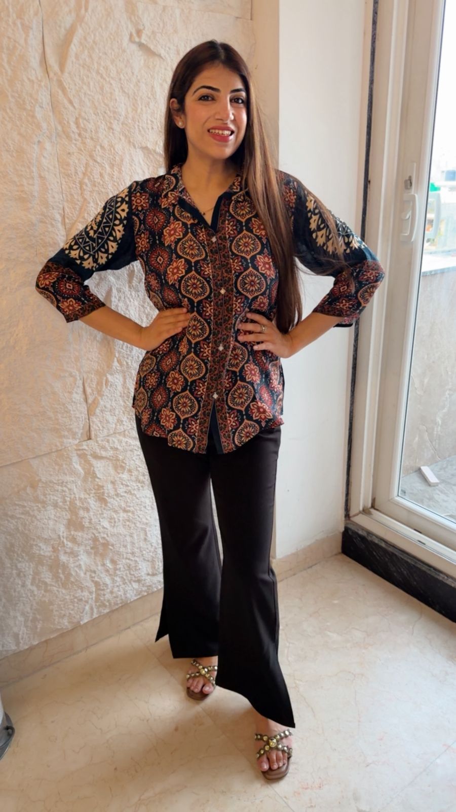 Affordable digital crepe shirts