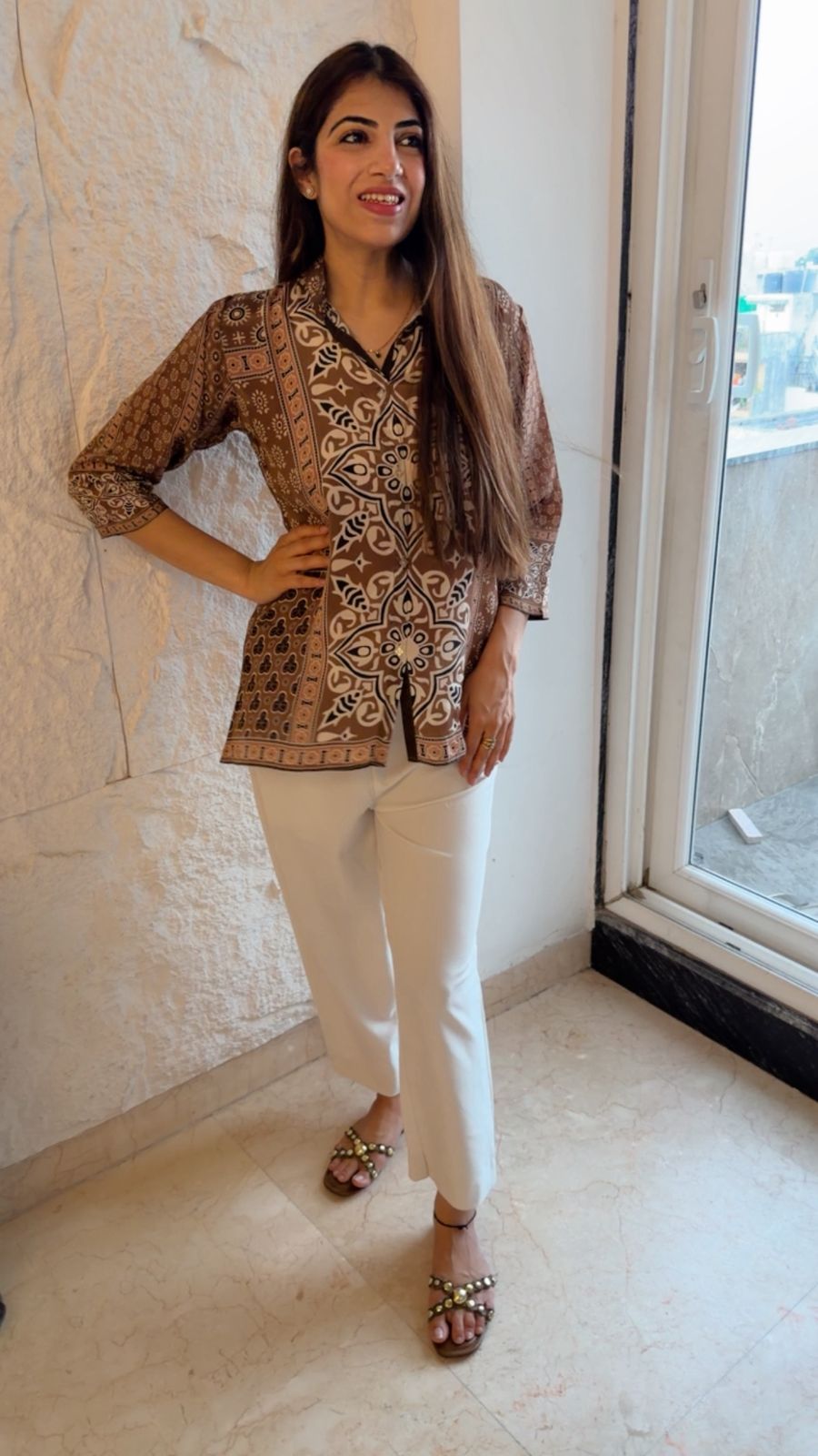 Affordable digital crepe shirts