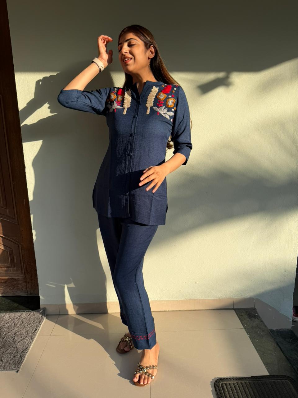 Imported cotton 2pc, co-ord set